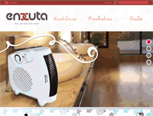 Tablet Screenshot of enxuta.com